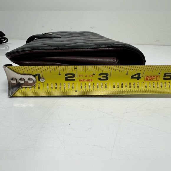 CHANEL Matelasse Timeless Classics Bifold Long Wallet Lamb Skin Black Authentic - Picture 13 of 13